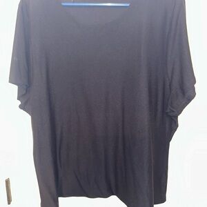 Classic Black Women's Short Sleeve Top